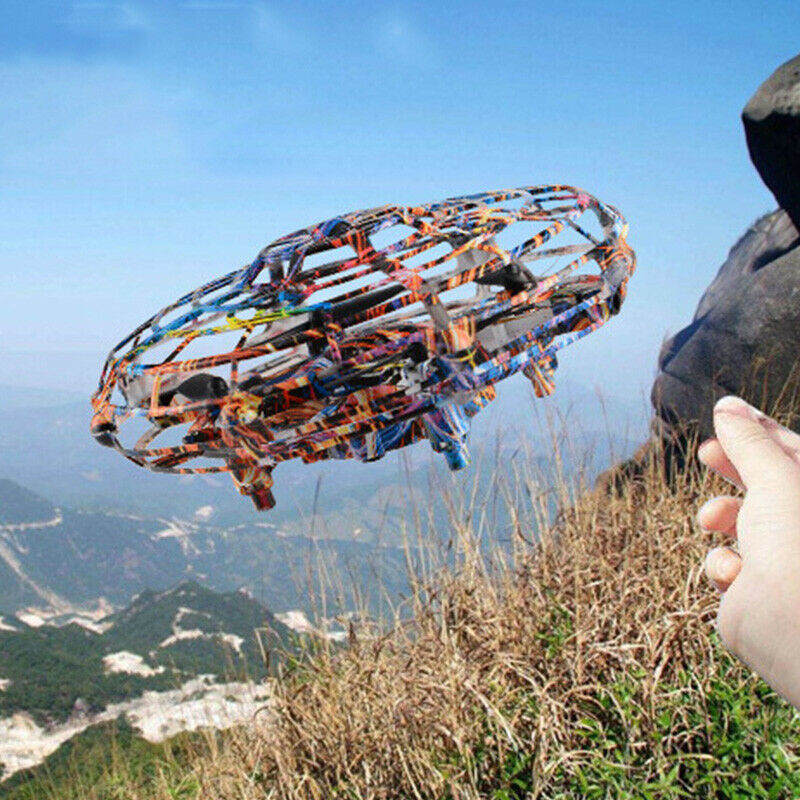 Anti-Collision Hand Ufo Ball Flying Aircraft Rc Toys Led Suspension Mini In L9M3