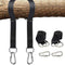 Tree Hanging Kit Hammock Straps Set of 2 150cm Extra Long Load Capacity Out Q6W4