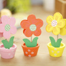 2Pcs Wooden Cartoon Cardstock Notes Folder Photo Clip Card Message Clip Off