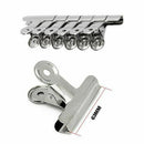 20 Pcs Large 63mm Metal Binder Clips Food Bag Clips 1-Inch Capacity Bulldog