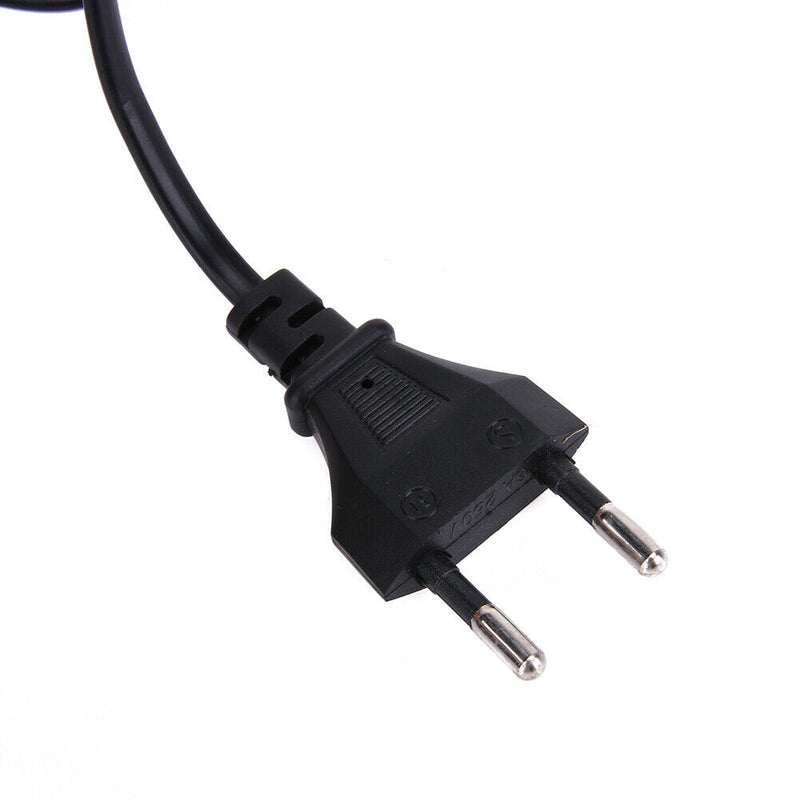 12V 3A AC to DC Power Adapter Dual Cable Converter Universal 5.5x2.1-2.5mm