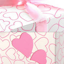 100x Dragee Wedding Bridal Wedding Heart Baptism decoration table + ribbon  R4V5
