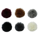 6 colors Large Fluffy DIY Feather Pom Pom Ball for Key Chain Handbag Pendant