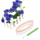 3Pcs/set Knitting Tool Weave Loom Kit for Shawl Blanket Hat Socks Marker Ya N1V3