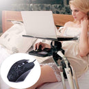 1,600 DPI 4 Buttons LED Backlight Wired Optical Gaming Mouse for PC Laptop A