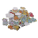 50Pcs Cute Cat Wooden Buttons 2-Holes for Kids Scrapbooking Embellishments