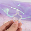 Empty Cosmet Containers Nail Clear Glass Bottles With Brush Nail Polish BottleJR