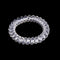 5X Lady Girl Clear Elastic Rubber Hair Ties Spiral Rubber Rope HairbandME