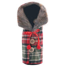 Wine Bottle Cover Creative Champagne Bag Christmas Restaurant Decor (Red) A