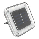 LED Square Solar Ground Light Outdoor Garden Path Buried Lamp (Warm Light)