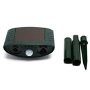 Outdoor Solar Ultrasonic Pest Animal Repeller Garden Cat Dog Bird PIR Repelle FT