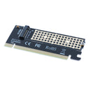 M.2 NVMe SSD NGFF TO PCI-e 3.0 X16 adapter M-Key interface card Full speed