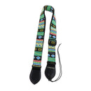 1 Piece Cotton Strap Belt for Ukulele Mini Guitar Green Stripe