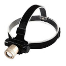 T6 LED Headlight Telescope Zoomable Rechargeable Headlamp Torch w/ Battery