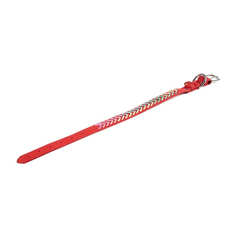 Braided Cool Stylish Braided Soft Padded Pet Collar Fits Small Medium Large