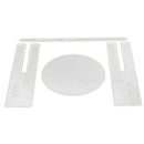 4X Stencil Template Diy Quilting Templates Acrylic Stitching Cloth Transparent