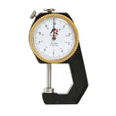 0-20mm 0.1mm Dial Leather Paper Thickness Gauge Meter Tester (Flat Head)