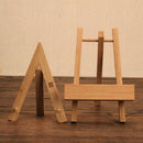 Bamboo Display Stand, Pure Solid Wood Easel Plate Display Photo Holder Stand