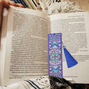 DIY Special Shaped Diamond Painting Creative Leather Tassel Bookmark Gift
