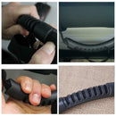 2pc Black Unlimited Roll Bar Grab Handles for All Jeep Wrangler CJ YJ TJ JK