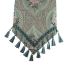 Emroidary Table Runner with Tassels, Wedding Table Cloth Cover Runner Party