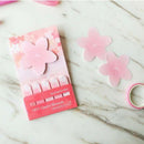 3PC/lot cherry blossom mini note paper school stationery office suppli_