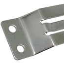 Stainless Steel Microphone Clip Hailers VHF CB Radio Mic Clamp 1" X 1-15/16