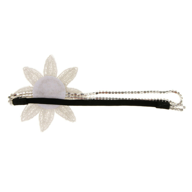 1920s Flapper Headband Crystal 20's Bridal Headpiece Costume Accessories