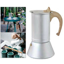 Espresso Coffee Pot Maker Percolator 150ml 3 Cups Aluminum Coffee Maker