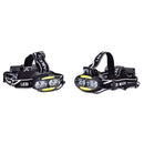 30000LM 8 LED USB Headlight Headlamp XM-L T6 Head Torch Lamp Light Flashligh3C