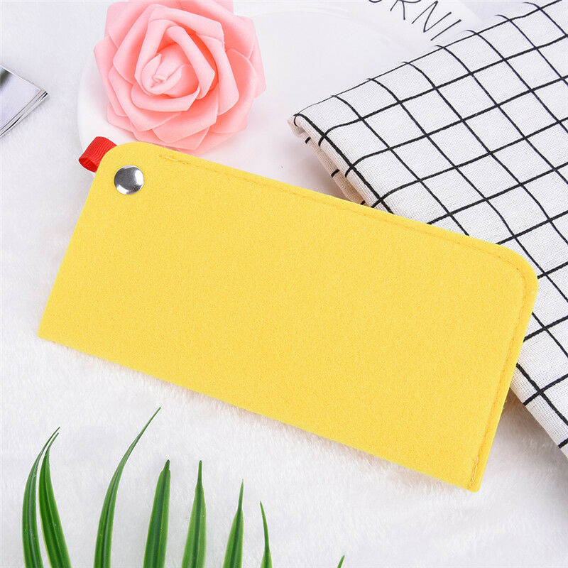 Soft Felt Eyeglasses Sunglasses Reading Glasses Carry Case Pouch Bag Hot TOCA