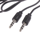 Stereo2.5mm to 3.5mm Plug Male Headphones Headset Car AUX MP3 Jack Cabl OZ