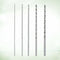 5Pcs Drill Bit Extra Long Straight Shaft Drill Bit for Metal Wood Newest Useful