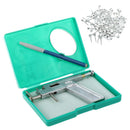 Metal Ear Body Navel Piercing Pierce Gun with 49 Pair Studs