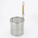 Colander Ladle Pasta Soup Hot Pot Stainless Steel BBQ 12cm Deep Basket