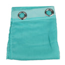 Turquoise Eyelet Telylene Window Treatment Curtain Door Drape Valance 1x2.1M