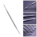 Toe Nail File Ingrown Satin Edge Stainless Steel Pedicure File Favor Double L4H7