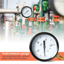 Portable 1/4 NPT Dial Digital Pneumatic Hydraulic 0-160 PSI Bar Pressure Gauge