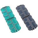 Fishing Lures Box Storage Fish Accessory Bait Tackle Plastic Compartment  Gw
