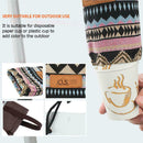 Disposable Paper Cup Storage Bag Portable Hanging Bag Waterproof Camping