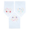 Cotton Floral Embroidered Handkerchiefs Set of 3