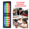 ABS Colorful Abacus Frame Beads Classic Calculator Mathematics Learning Kids T