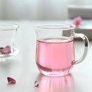 Transparent Clear Glass Milk Mug Coffee Tea Cup Teapot Kettle With Tea Infu