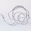 Snail Design Wine Bottle Steel Holder Rack Table Stand Decor