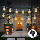 3.8m Solar 10 LED Ball Fairy String Light Lamp for Garden Path Yard Decor