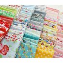 50PCS 10x10cm DIY Square Floral Cotton Fabric Patchwork Cloth For Craft Sewing