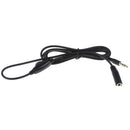 3.5mm M/F Stereo Headphone Audio Extension Cable 1M with Volume Control for -
