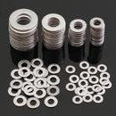 105pcs Stainless Steel Washers Metric Flat Washer Repair Kit M3 - M10 Screw Set