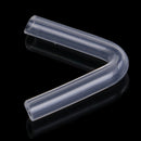 Behind-the-ear Hearing Aid Connected To The Hard Earmold V-shaped Sound Tube BX