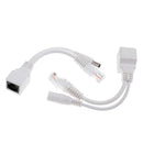 Active PoE Power Over Ethernet Splitter & Injector 24-36V to 12V PoE Adapter